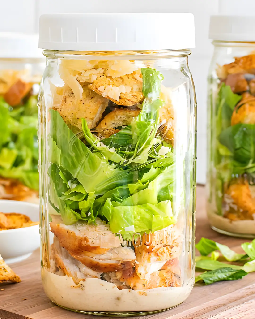 SALADA CAESAR + MOLHO ORIGINAL